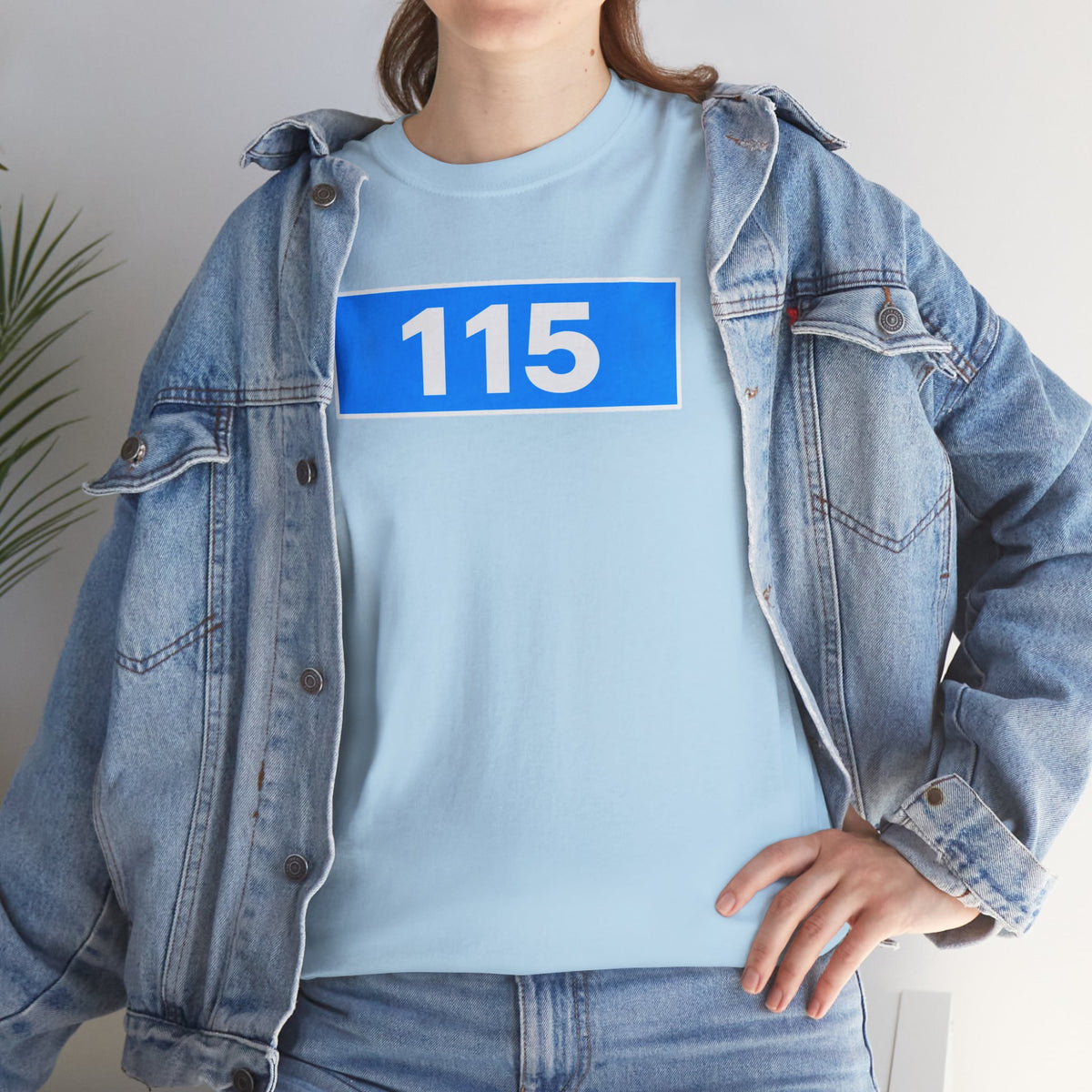 Manchester City 115 Inspired Minimalist Graphic Cotton T-Shirt