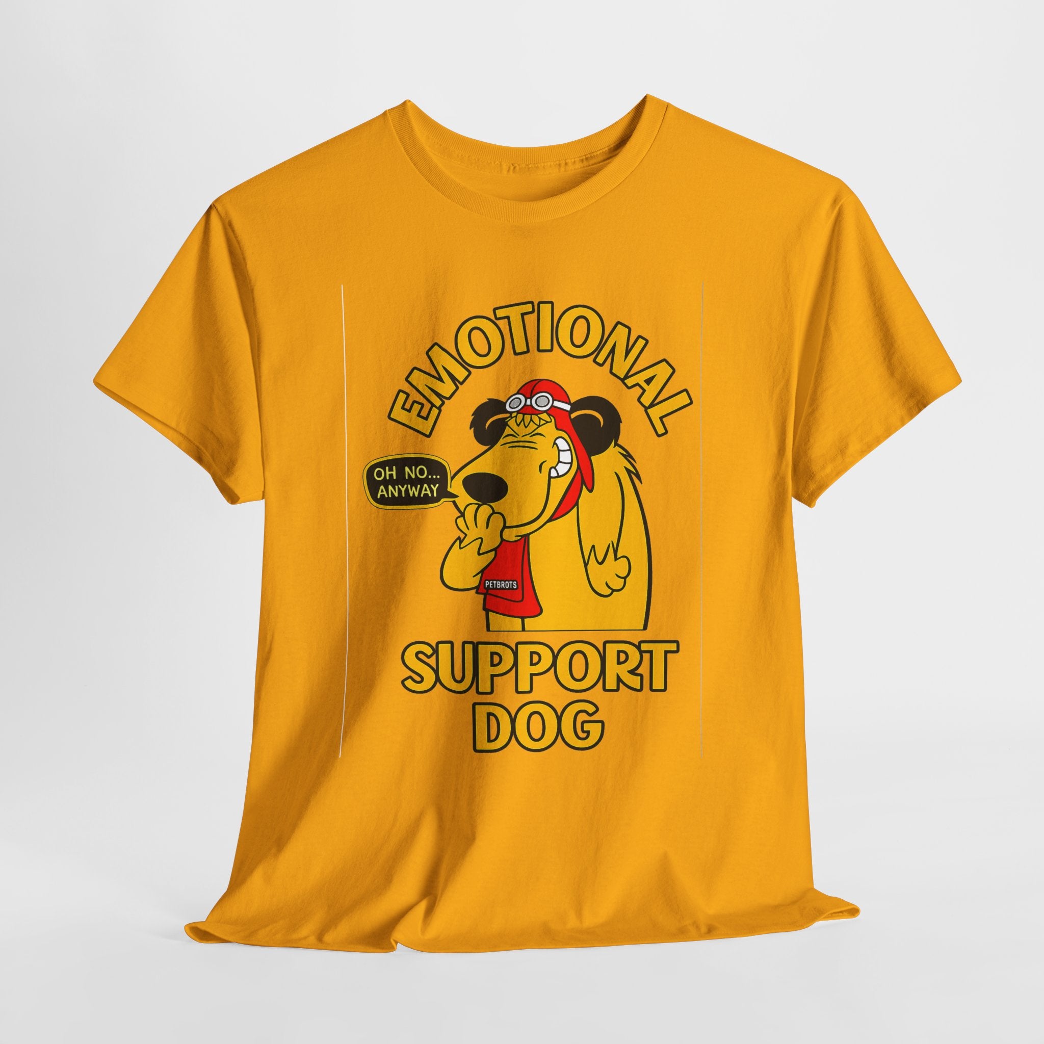 Emotional Support Dog T-Shirt — Cute Cartoon Comfort Pup Tee