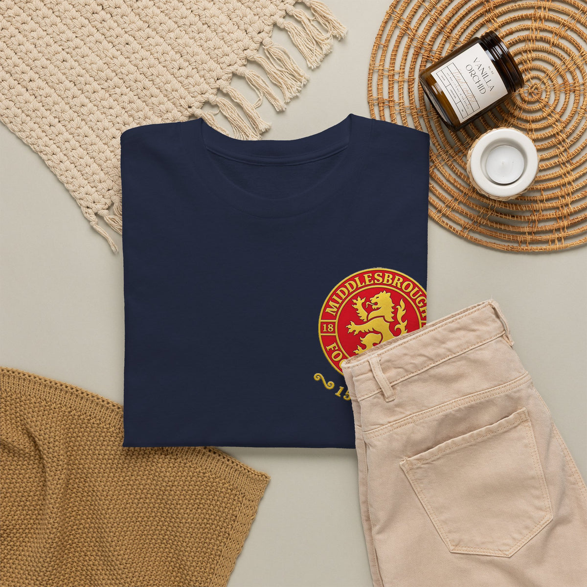 Middlesbrough 150th Crest Cotton T-Shirt