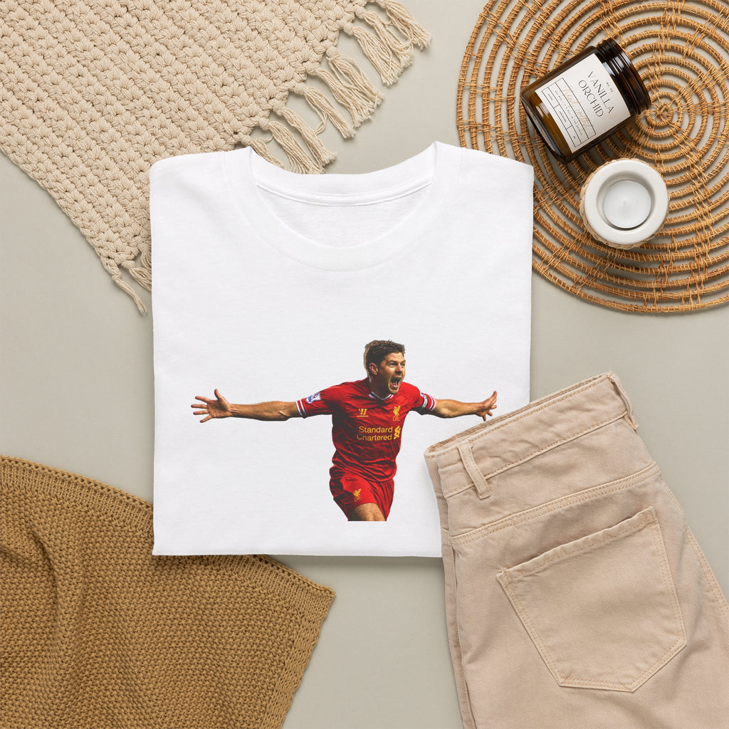 Steven Gerrard Liverpool Cotton T-Shirt