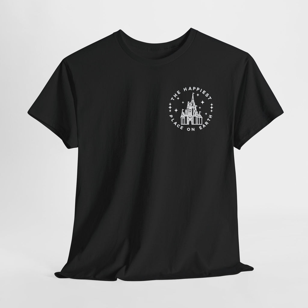 Castle Graphic Tee — "The Happiest Place on Earth" Theme Park T‑Shirt
