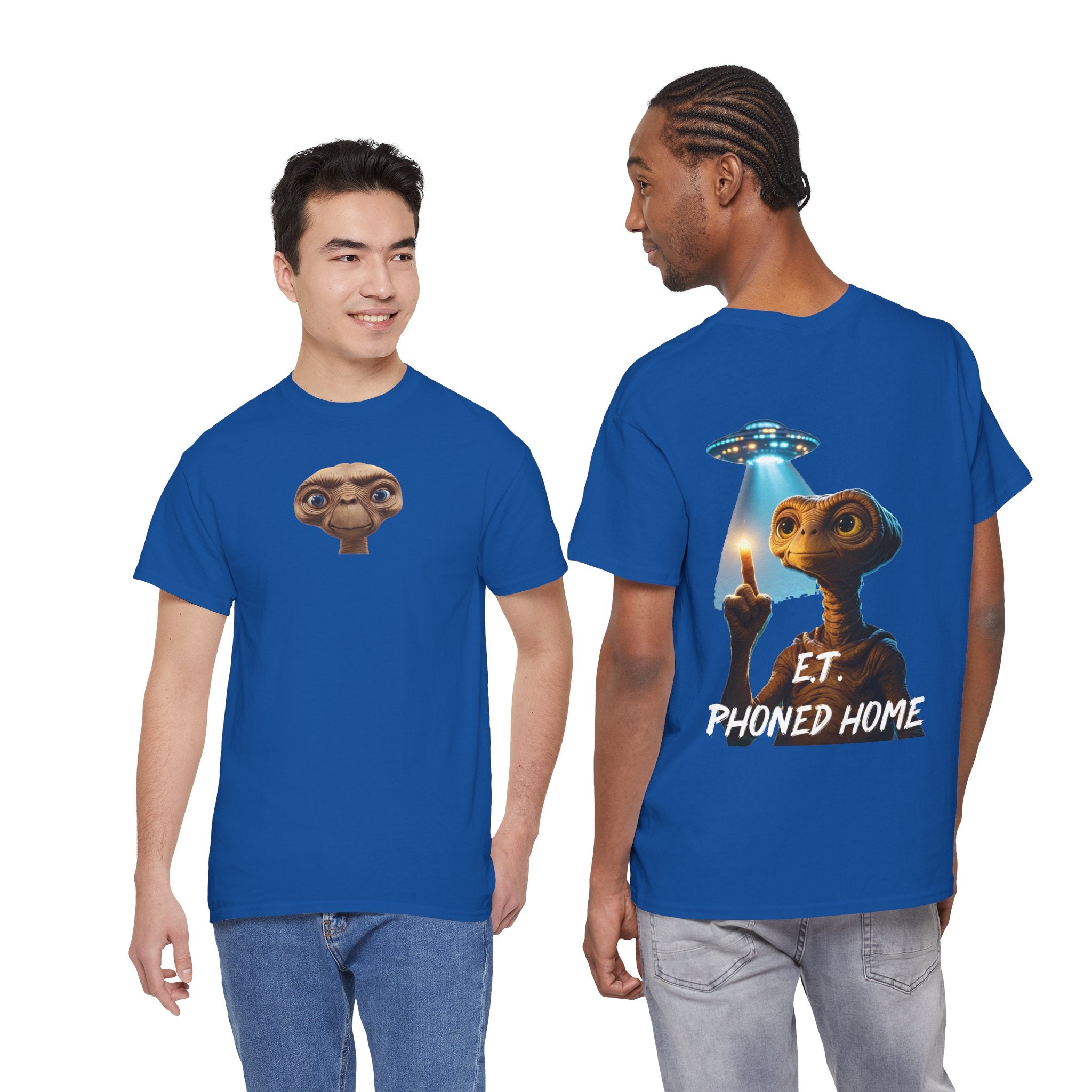 E.T. Phoned Home Tee — Retro Sci‑Fi Alien Graphic T-Shirt