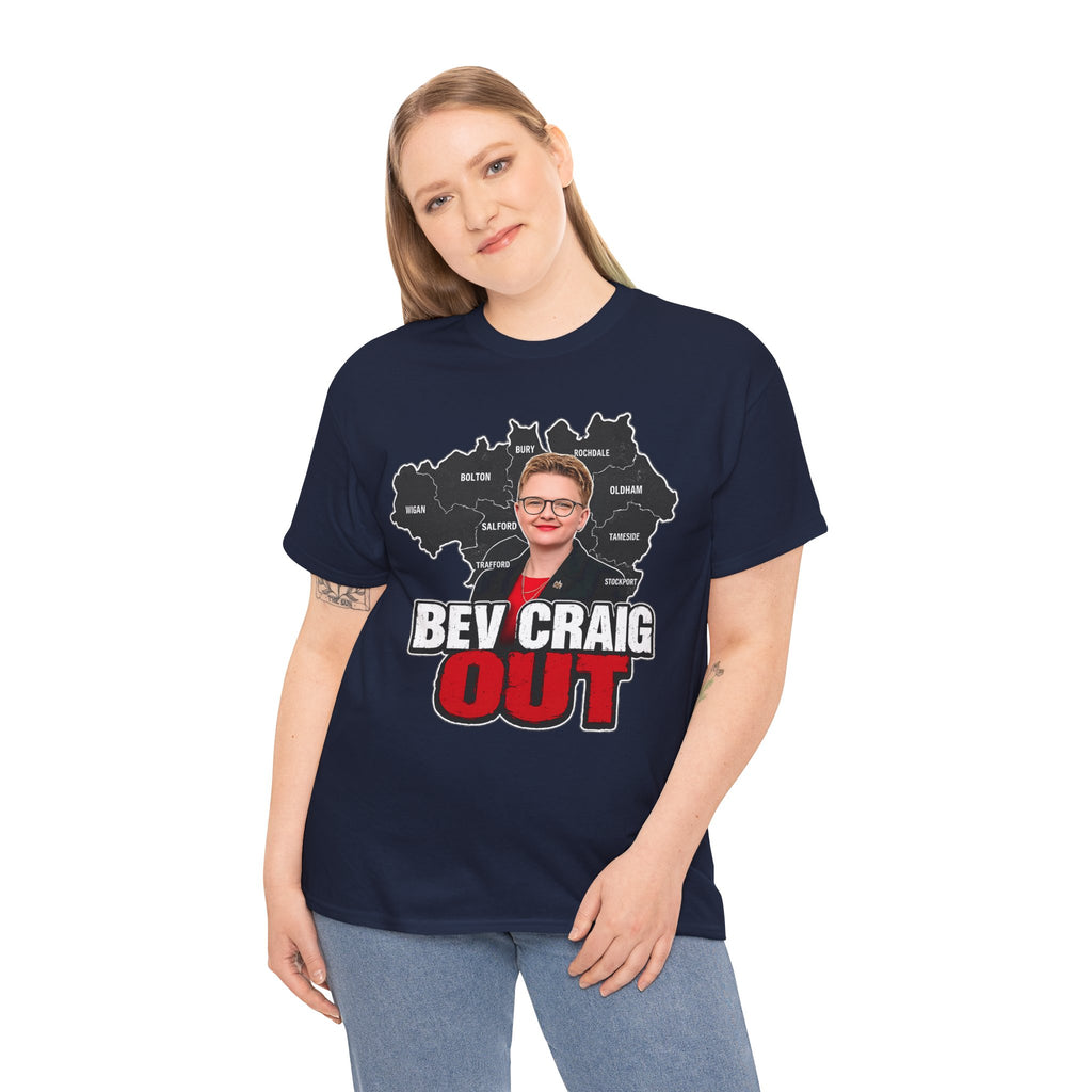 Bev Craig Out Greater Manchester Mayor Tee / T-Shirt
