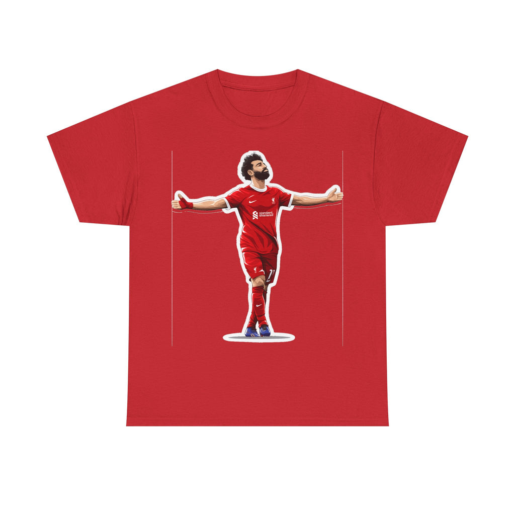 Mo Salah Celebration Tee — Liverpool Graphic T-Shirt