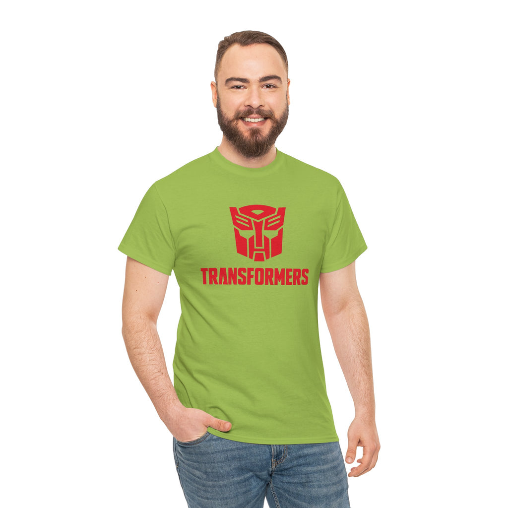 Transformers Logo T-Shirt – Red Autobot Graphic Tee