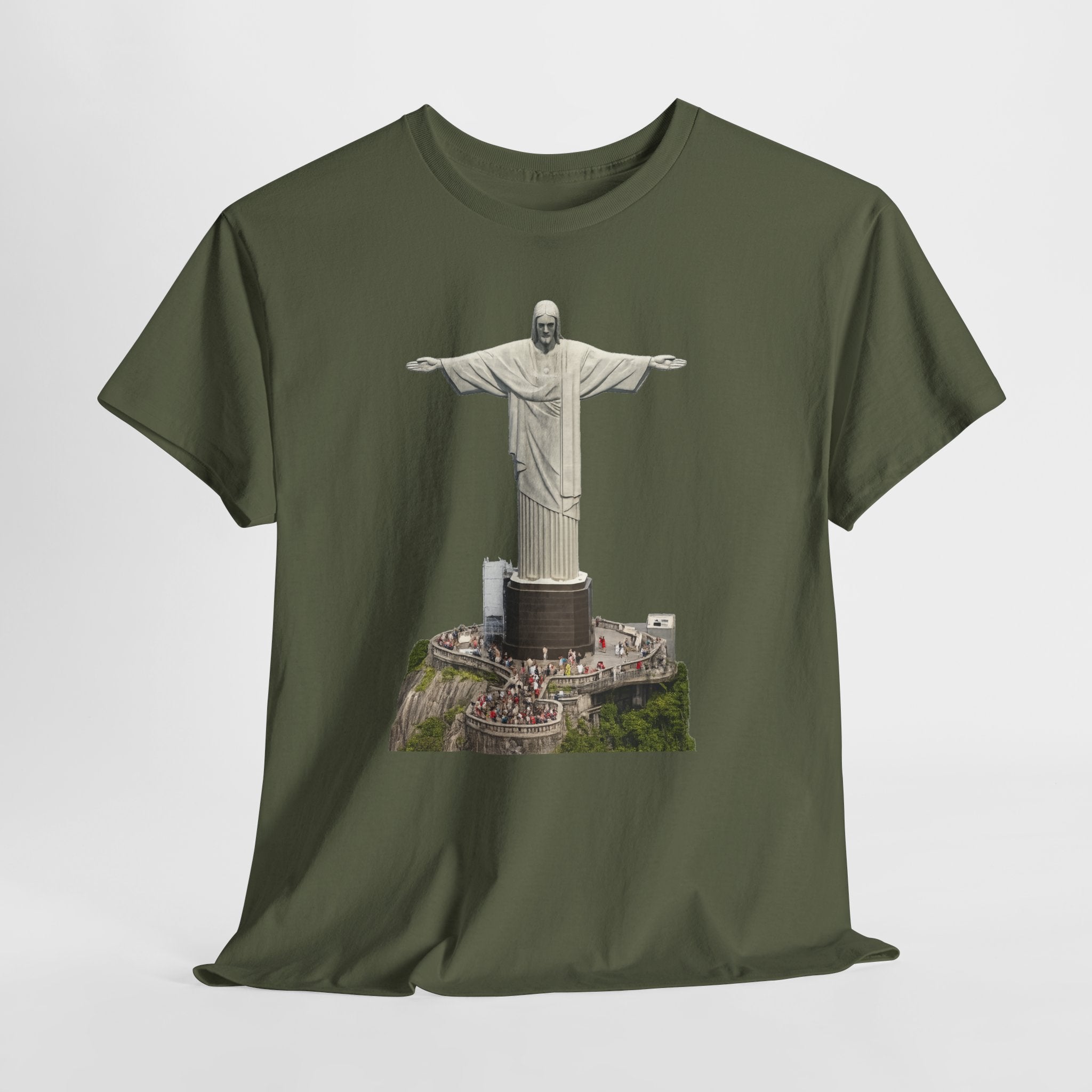 Christ the Redeemer Rio T-Shirt — Brazil Travel & Faith Souvenir Tee