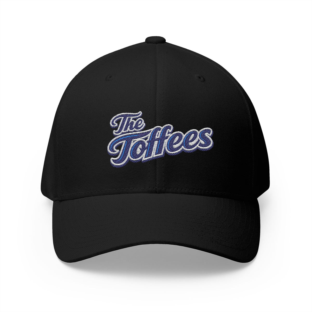 Embroidered 'The Toffees' Baseball Cap - Classic White Team Hat