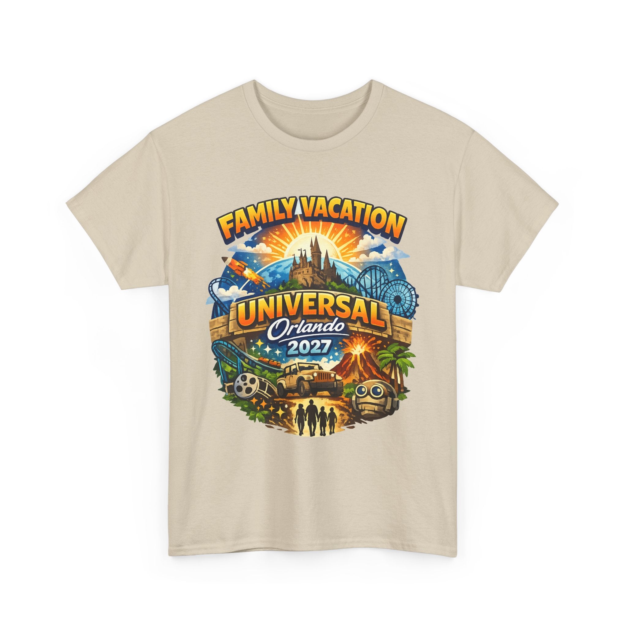 Universal Orlando 2027 Family Vacation T-Shirt