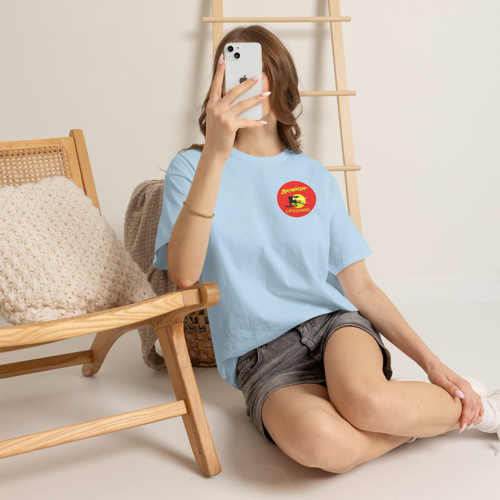 Baywatch Lifeguard Graphic Cotton T-Shirt