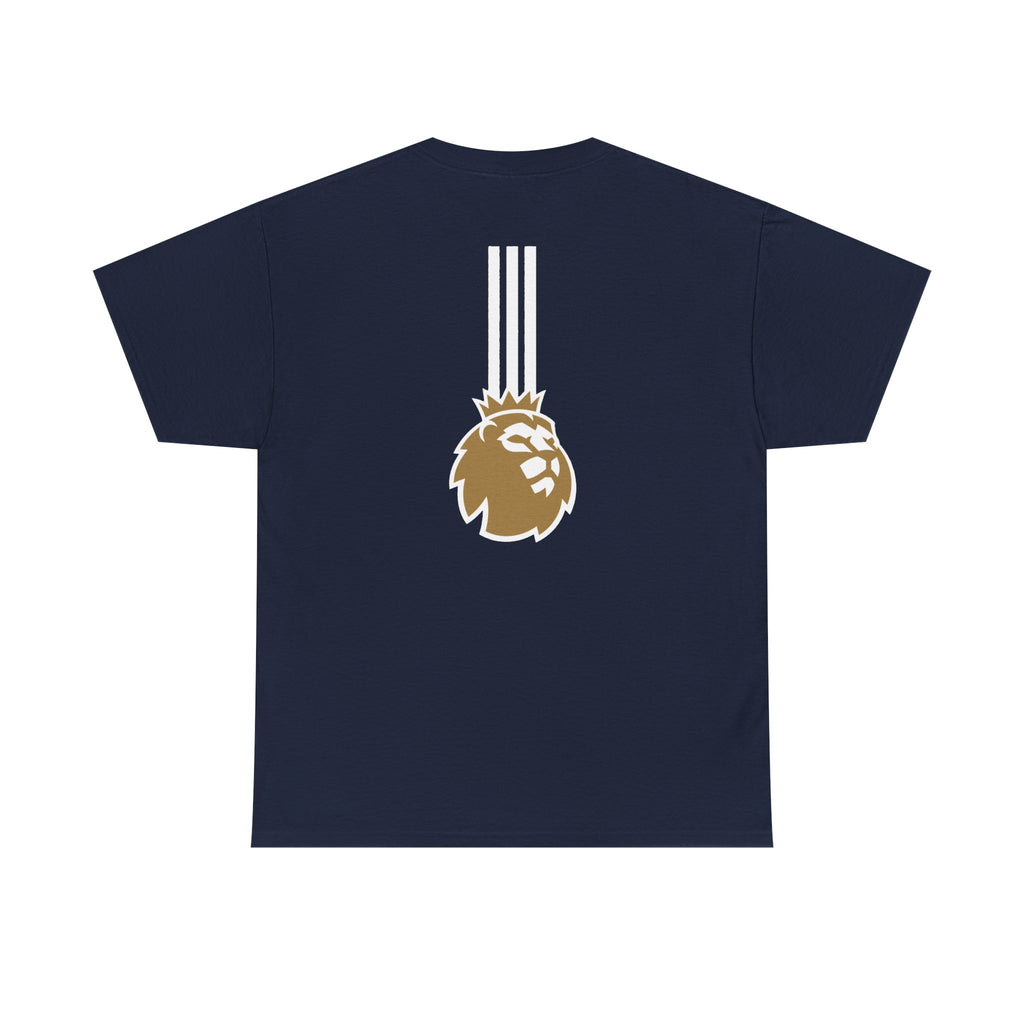 Manchester City City City Tee — Retro Three-Star Premier League Lion Soccer Shirt