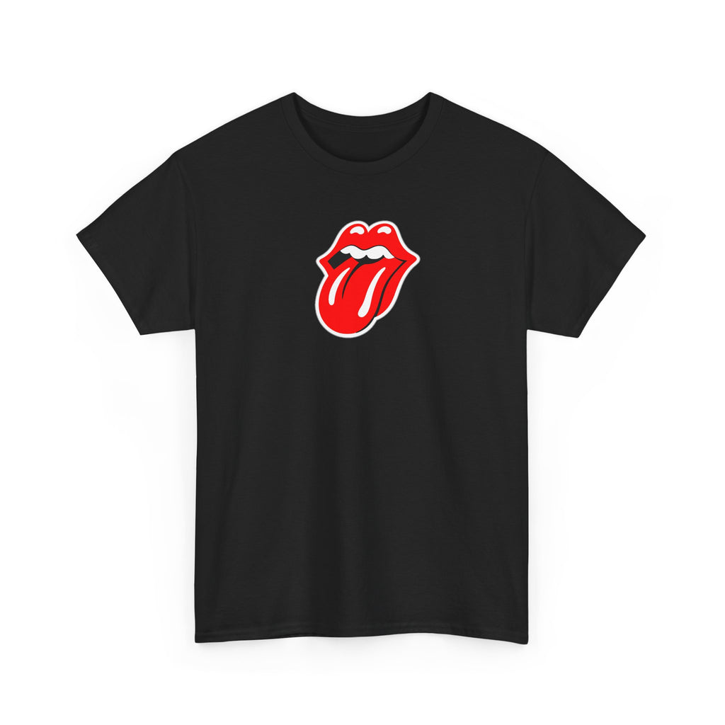 Rock Retro Red Tongue and Lips Graphic Tee