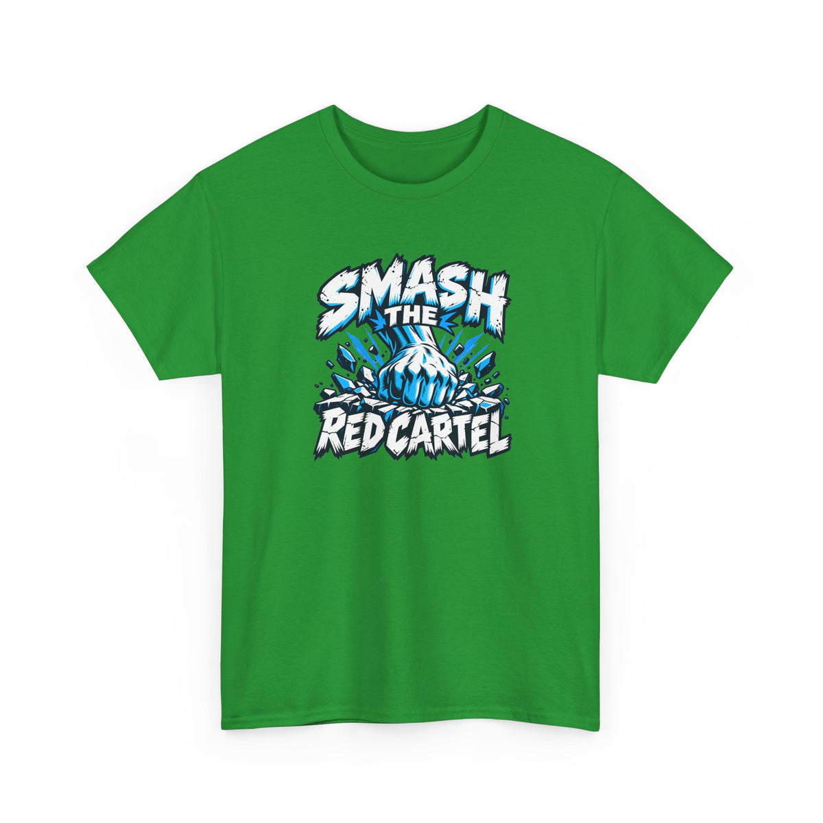 Smash the Red Cartel Unisex Heavy Cotton T-Shirt / Tee