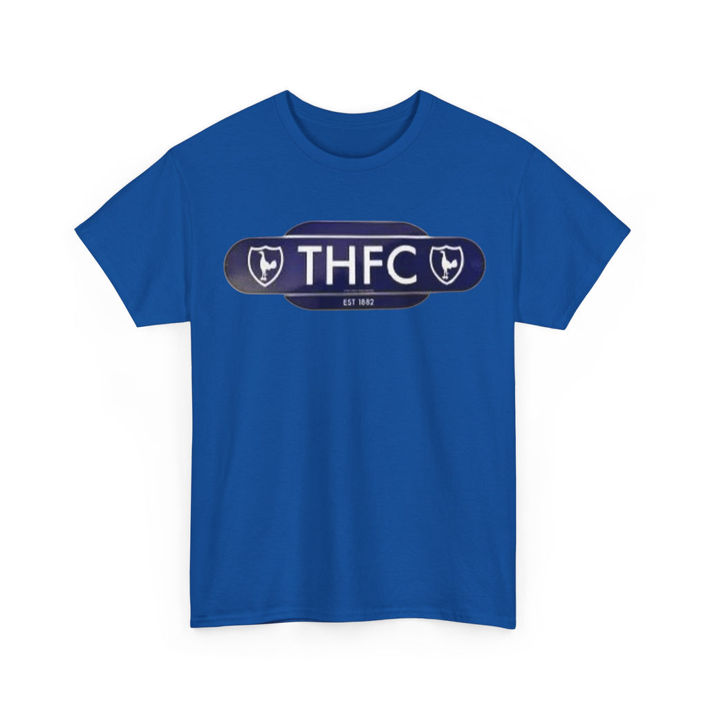 Tottenham Hotspur Railway Sign Tee — Tottenham Football Club Fan Shirt