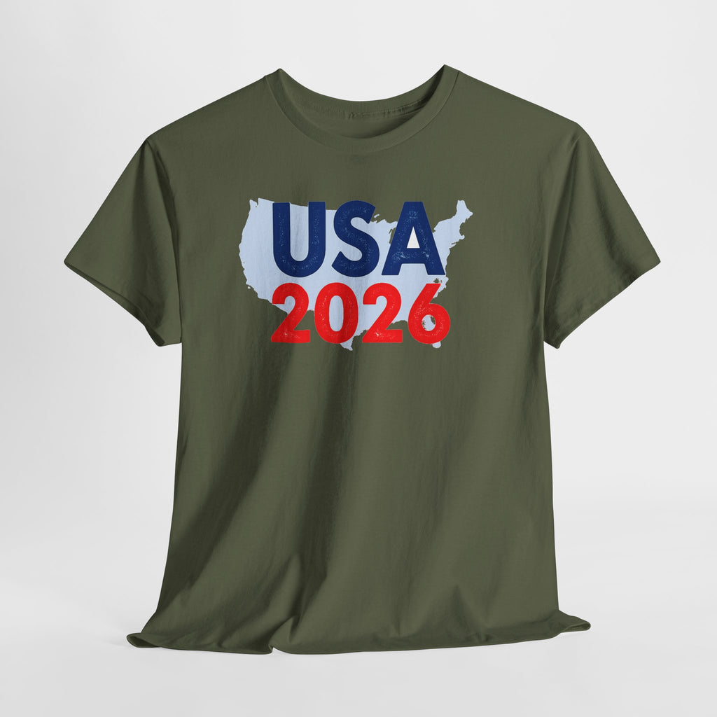 USA 2026 T-Shirt — Patriotic Supporter Tee