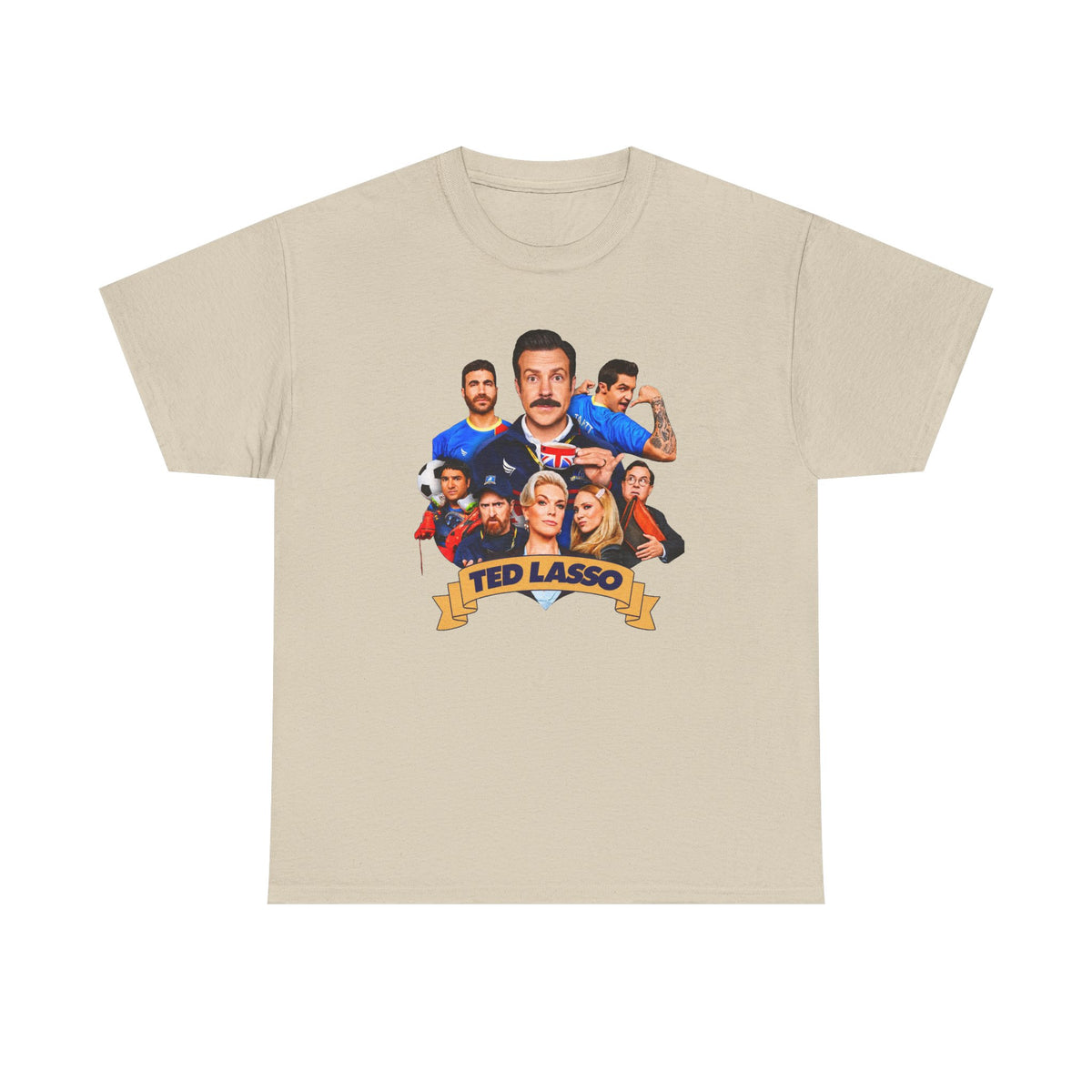 Ted Lasso Inspired Cast Graphic Tee — TV Show Fan Shirt