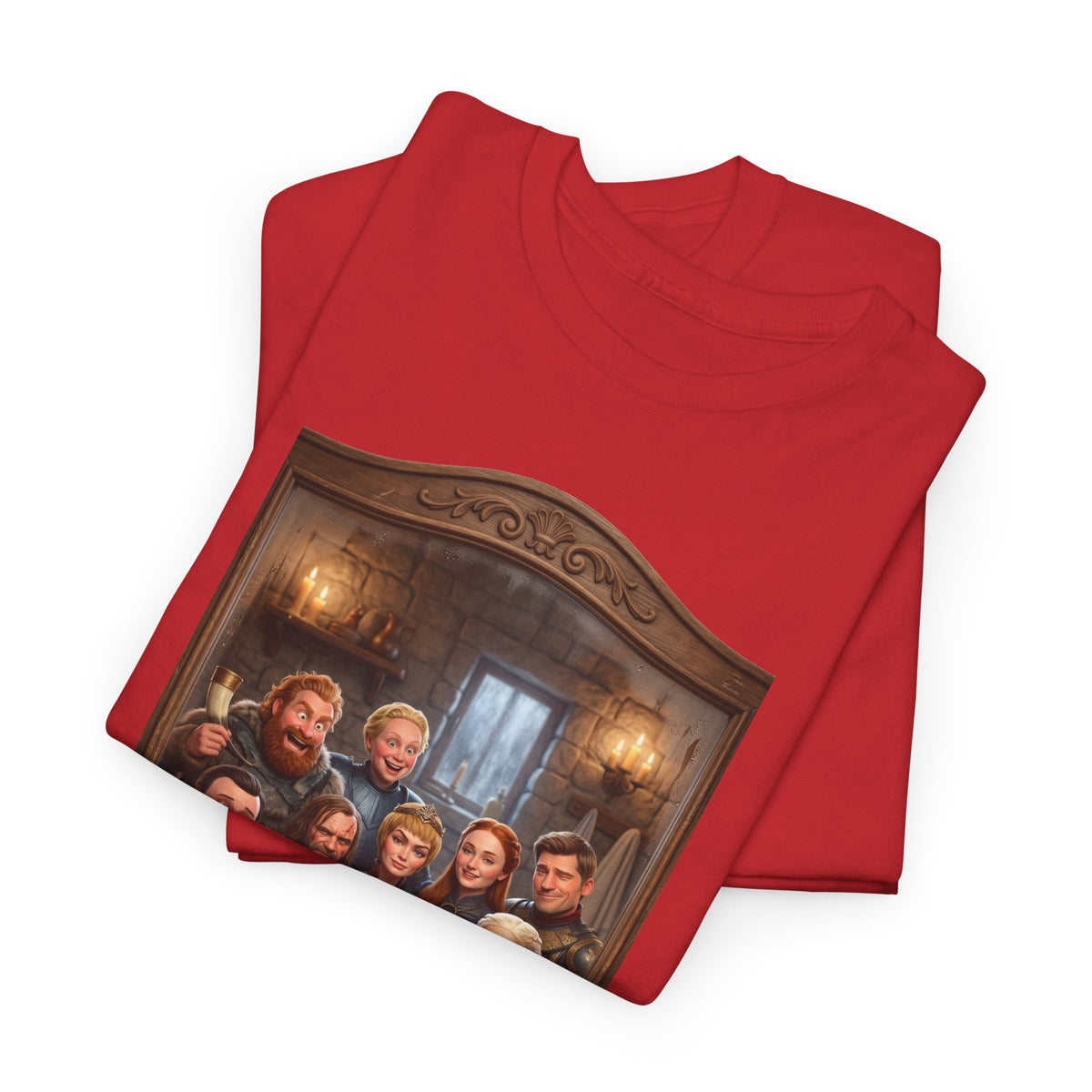 Game of Thrones Cast Portrait Inspired Cotton T-Shirt