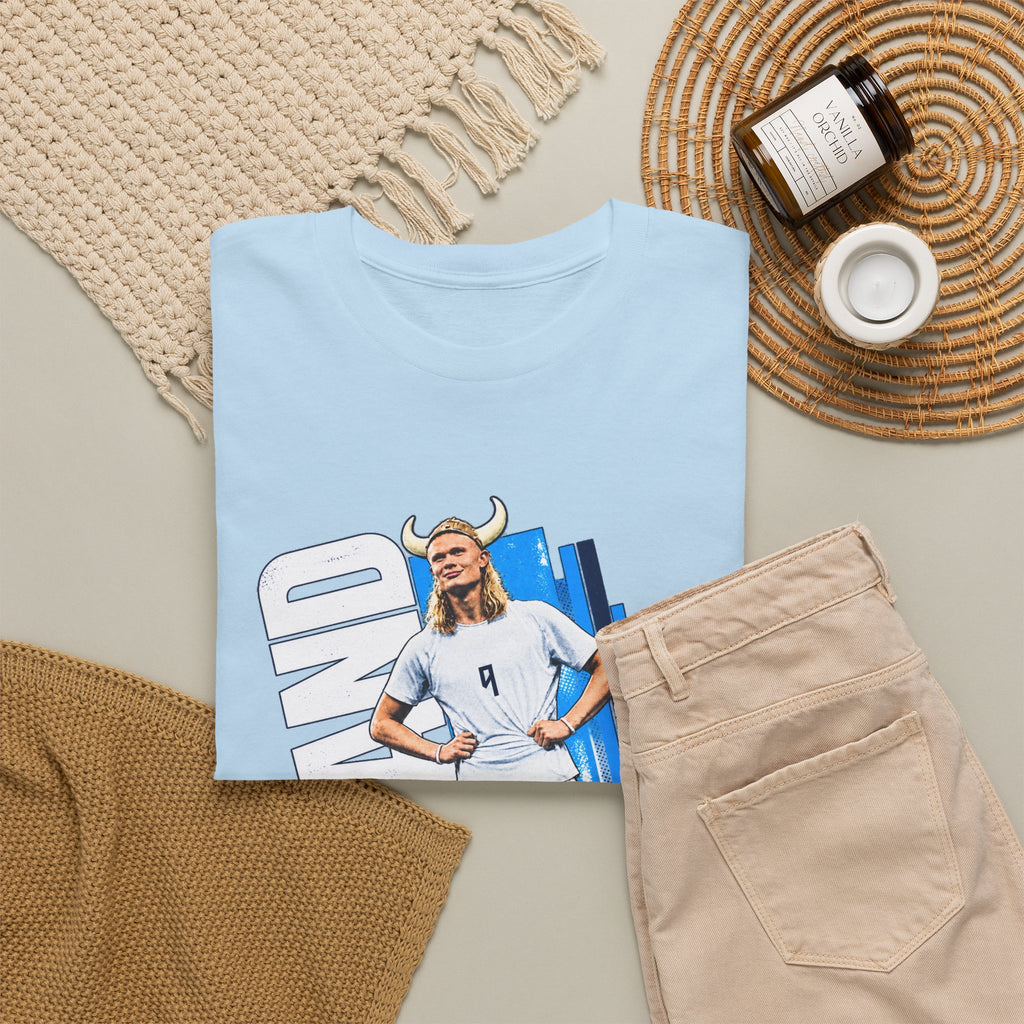 Erling Haaland Inspired Unisex Heavy Cotton Tee