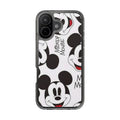 Mickey Mouse Clear Phone Case – Retro Cartoon Pattern Clear Case