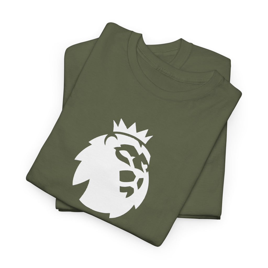 Premier League Corrupt Lion Cotton Tee — Satirical Graphic T-Shirt