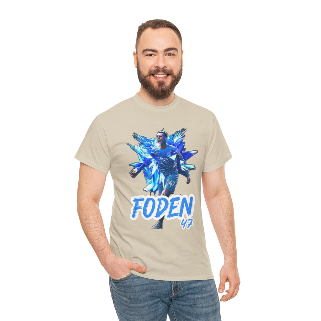 Phil Foden Manchester City T-Shirt - Foden 47 Football Jersey Shirt