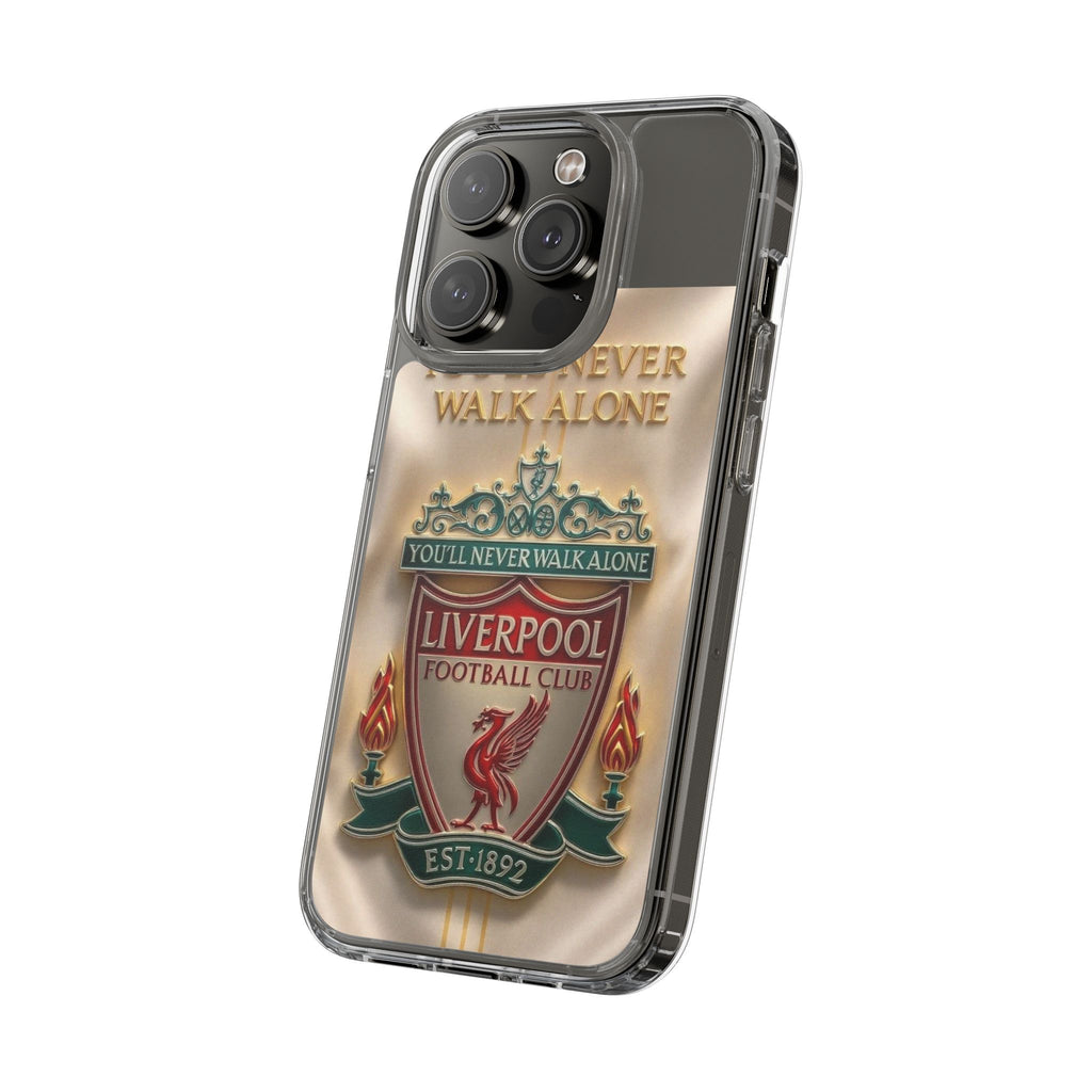 Liverpool FC 'You'll Never Walk Alone' Clear Phone Case