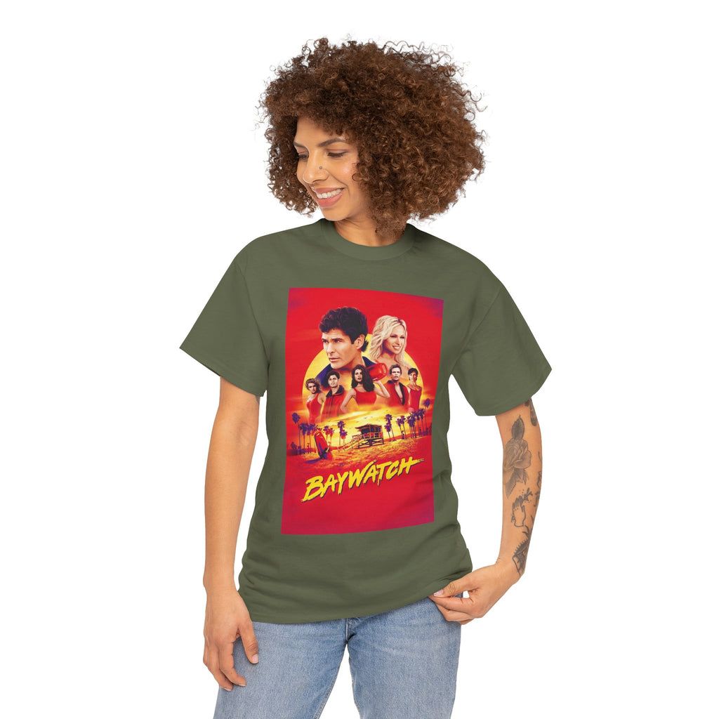 Baywatch Movie Poster Cotton T-Shirt