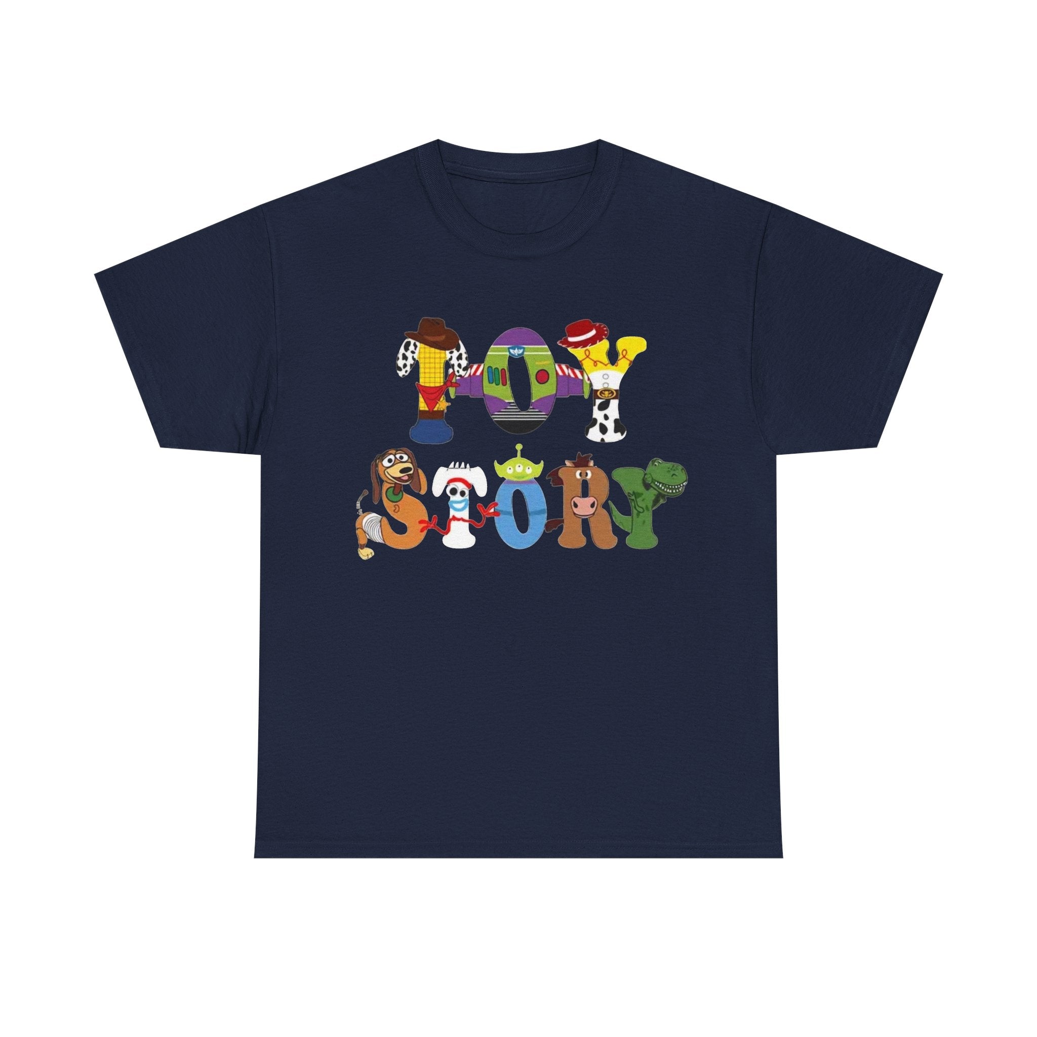 Toy Story Character Name Tee — "Toy Story" Graphic T-Shirt