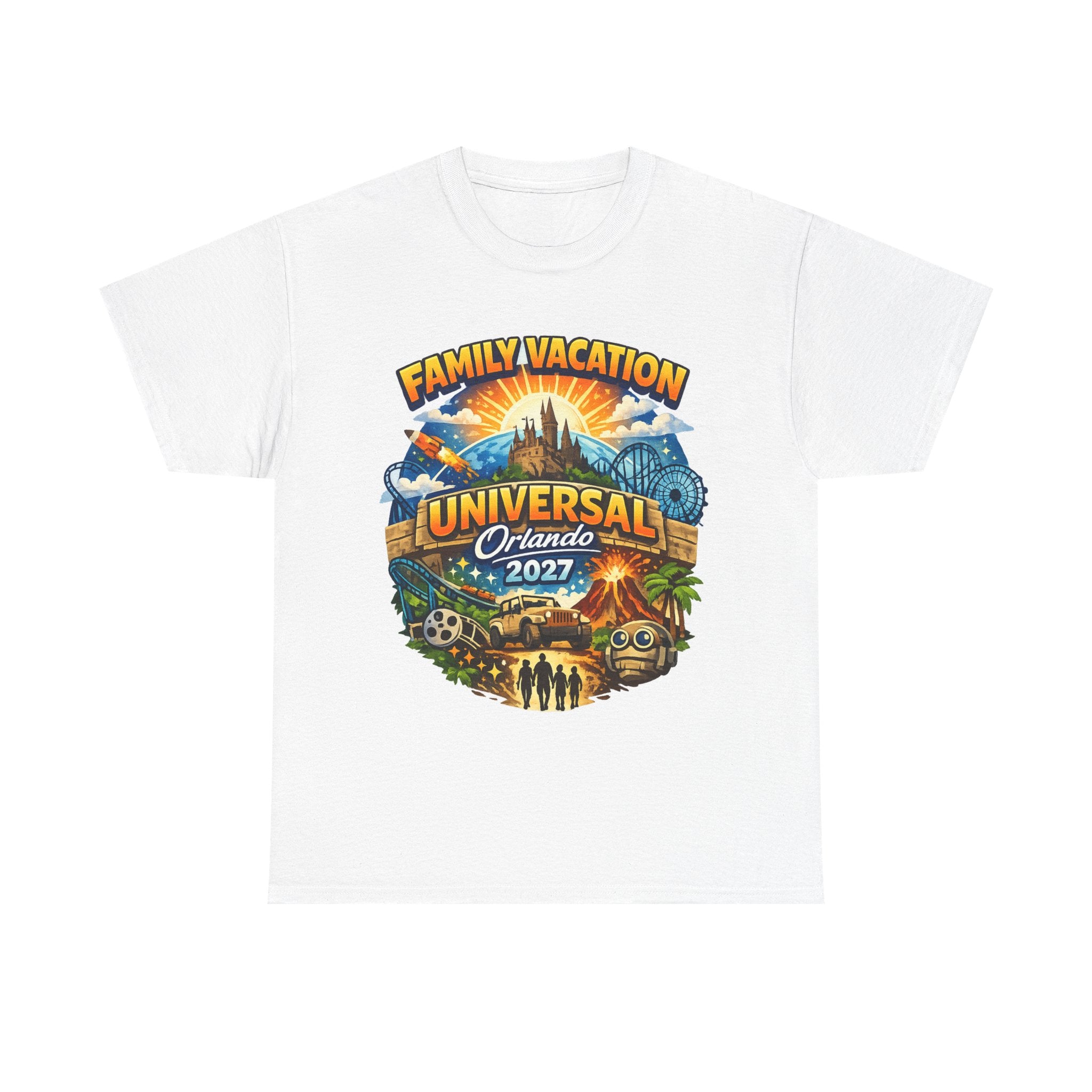 Universal Orlando 2027 Family Vacation T-Shirt