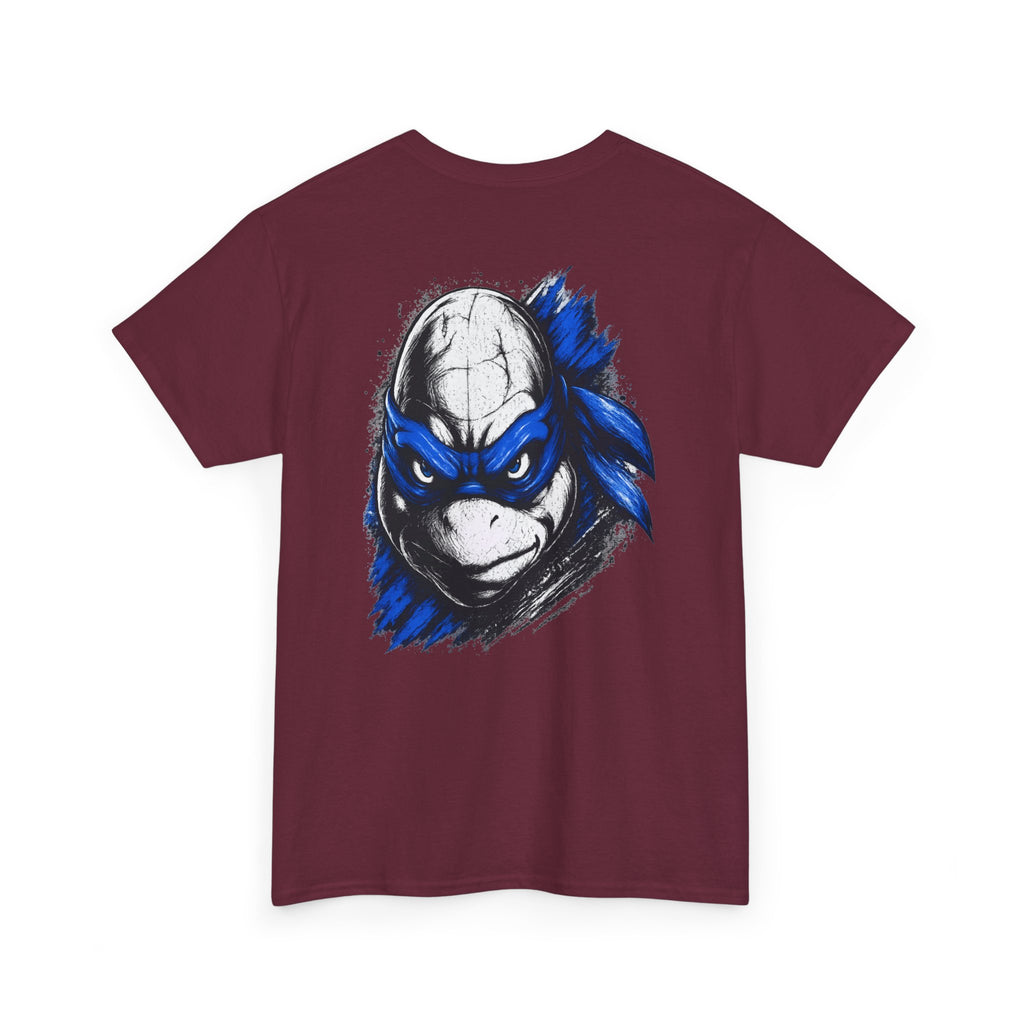 TMNT Leonardo Graphic Tee — Blue Mask Turtle T-Shirt