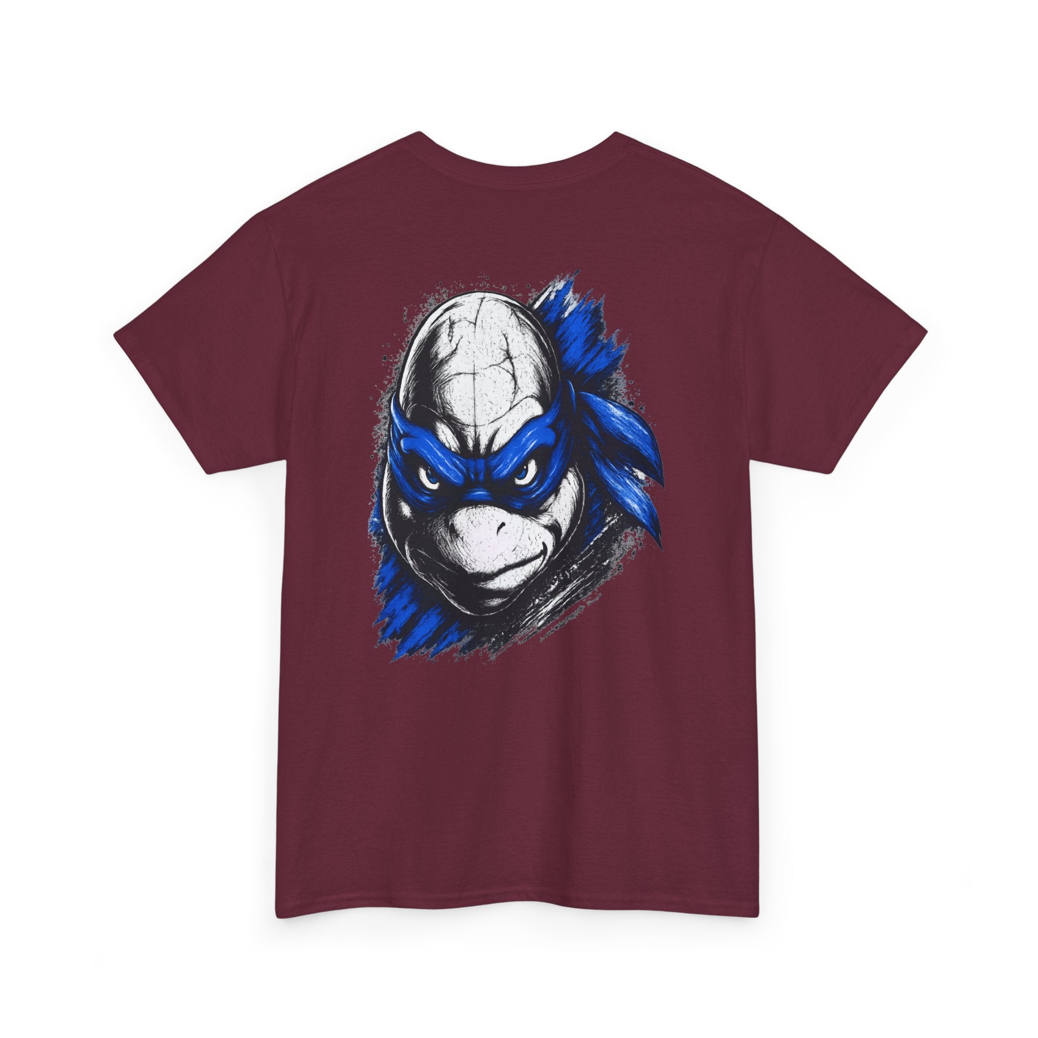 TMNT Leonardo Graphic Tee — Blue Mask Turtle T-Shirt