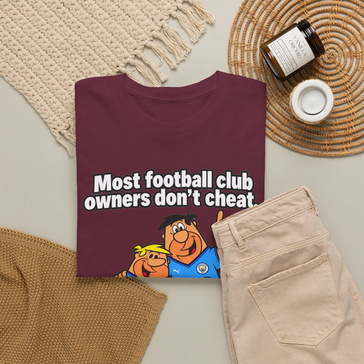 Manchester City Charges T‑Shirt — “Most Football Club Owners Don’t Cheat… but Abu Dhabi Dooo!”