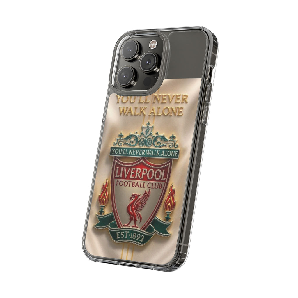 Liverpool FC 'You'll Never Walk Alone' Clear Phone Case