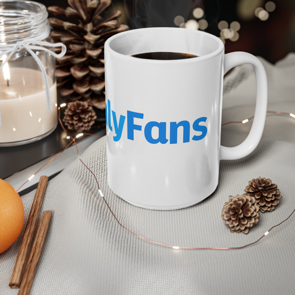 OnlyFans Logo Ceramic Coffee Mug – 11oz & 15oz
