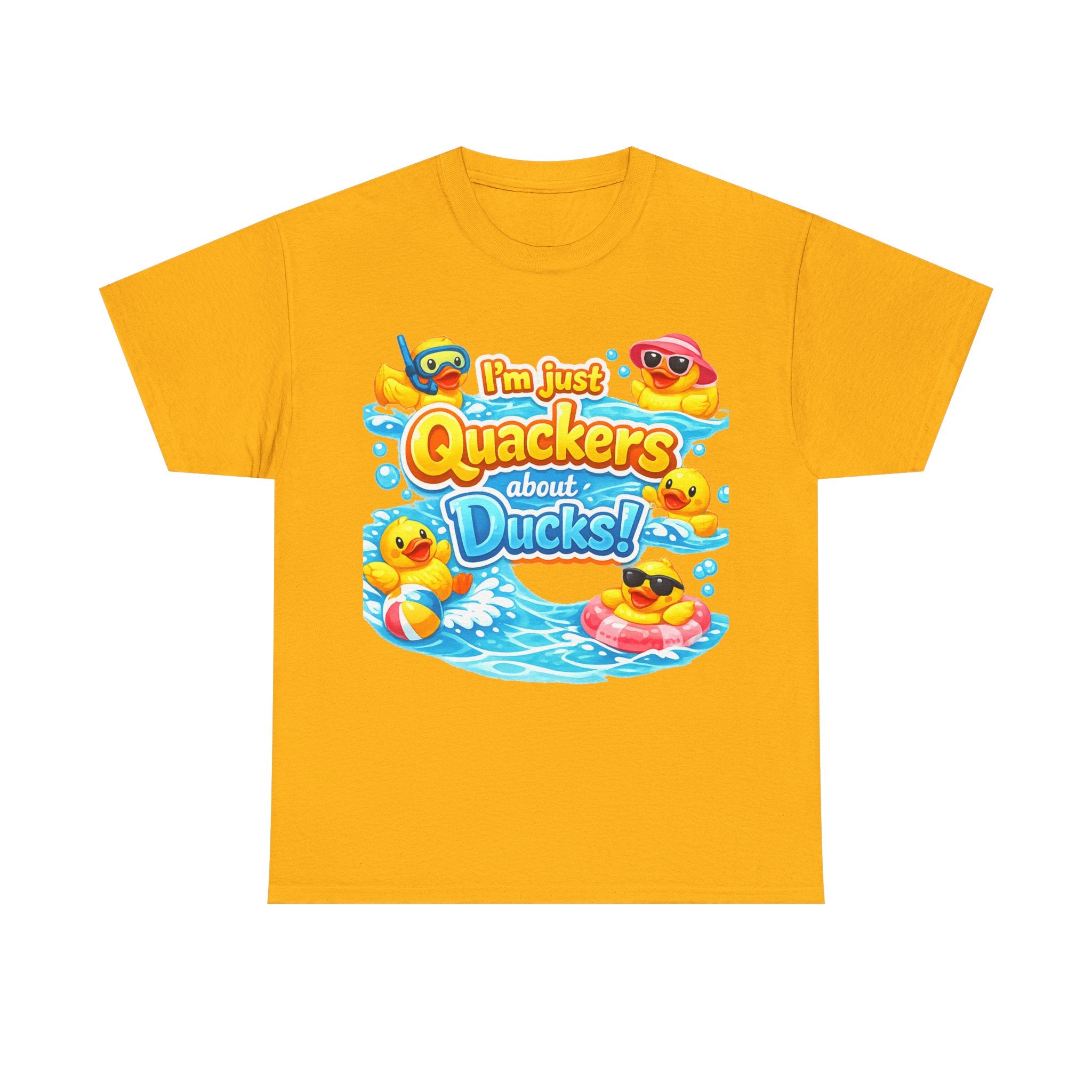 I'm Just Quackers About Ducks! Cute Rubber Duck Pool Tee