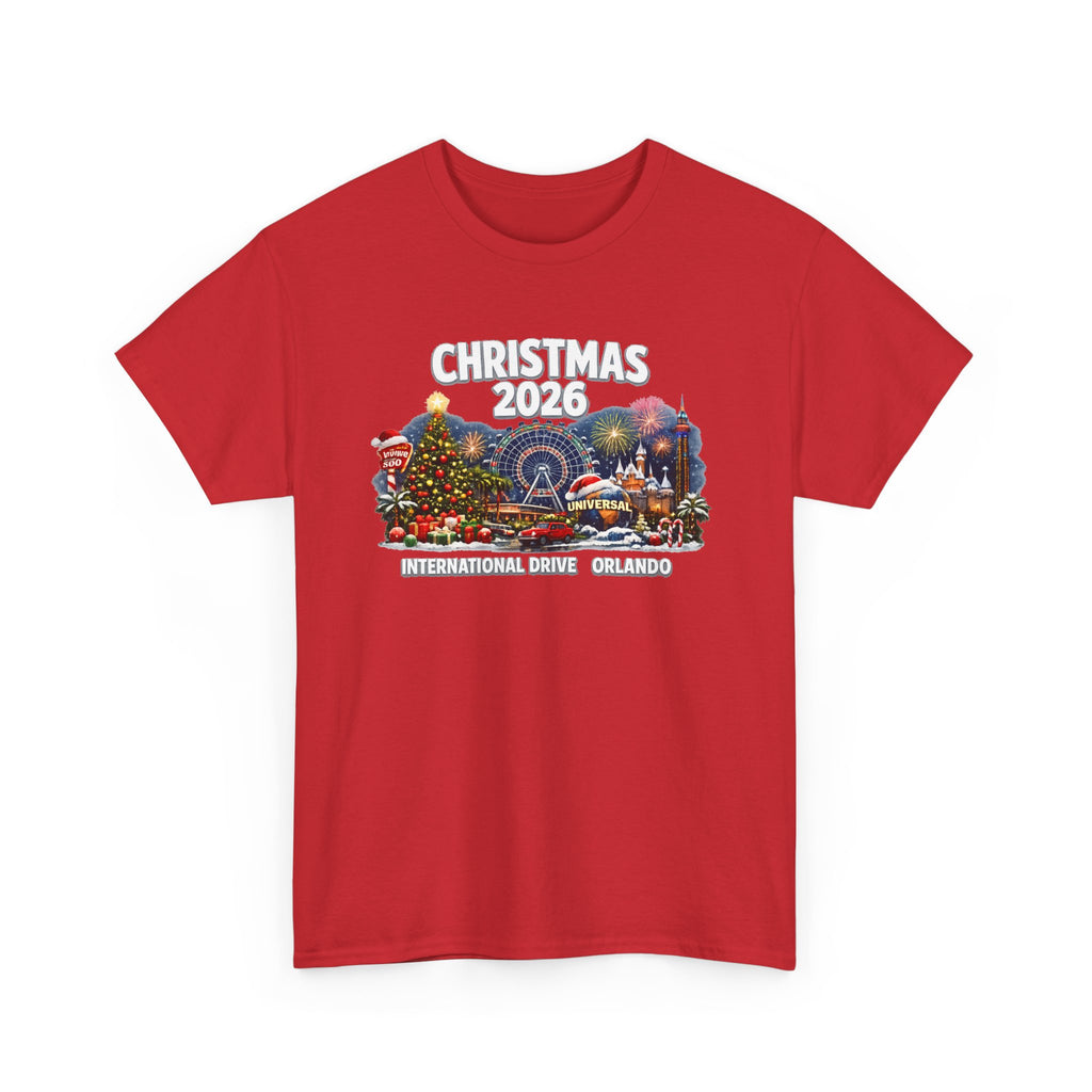 Christmas 2026 Orlando T-Shirt — International Drive Holiday Souvenir