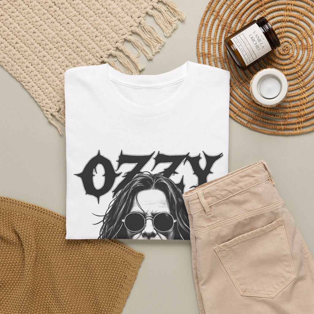 Rock Legend Graphic Tee — "Ozzy" Memorial 1948–2025