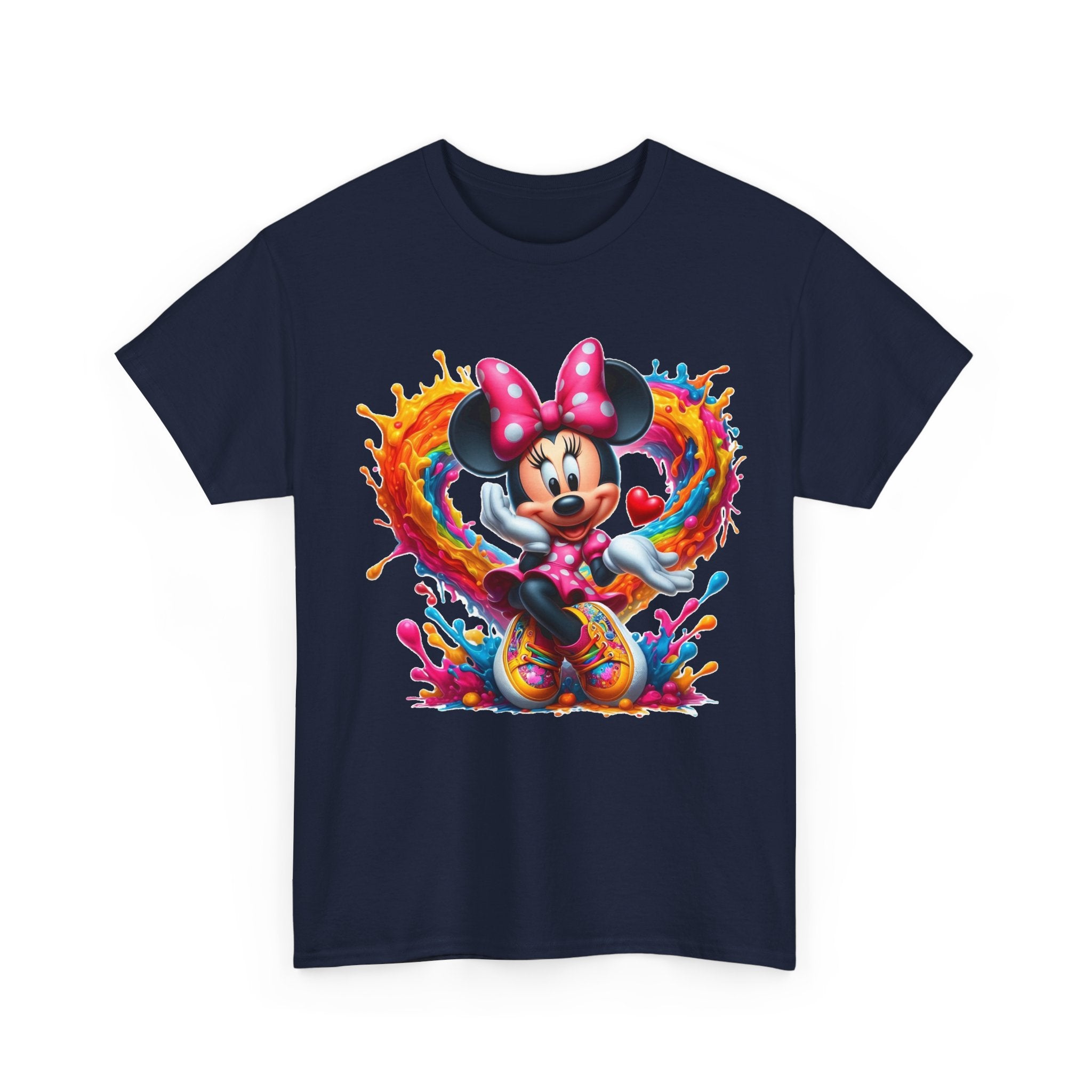 Minnie Mouse Unofficial Color Splash T‑Shirt