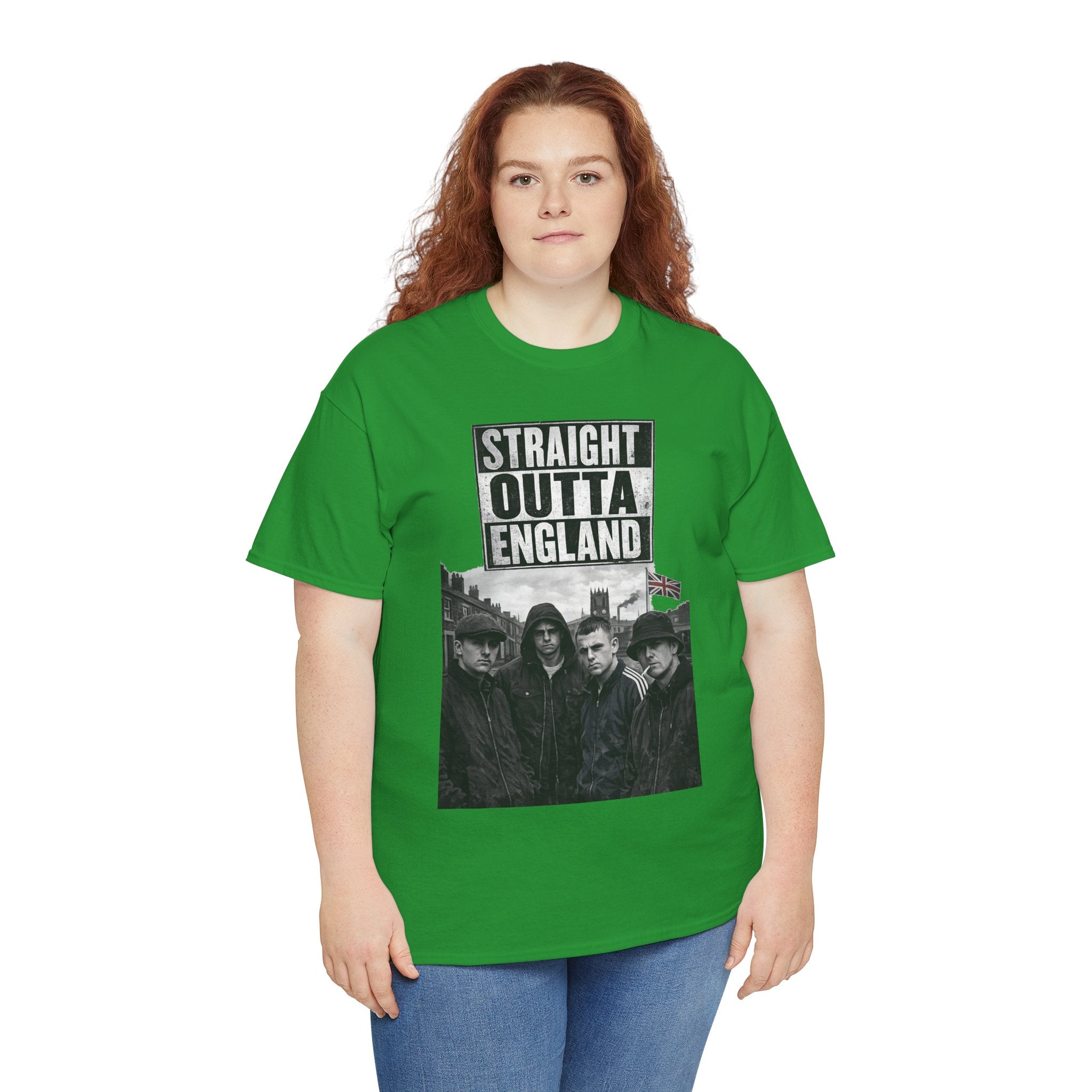 Straight Outta England T-Shirt — Retro Band Photo Tee