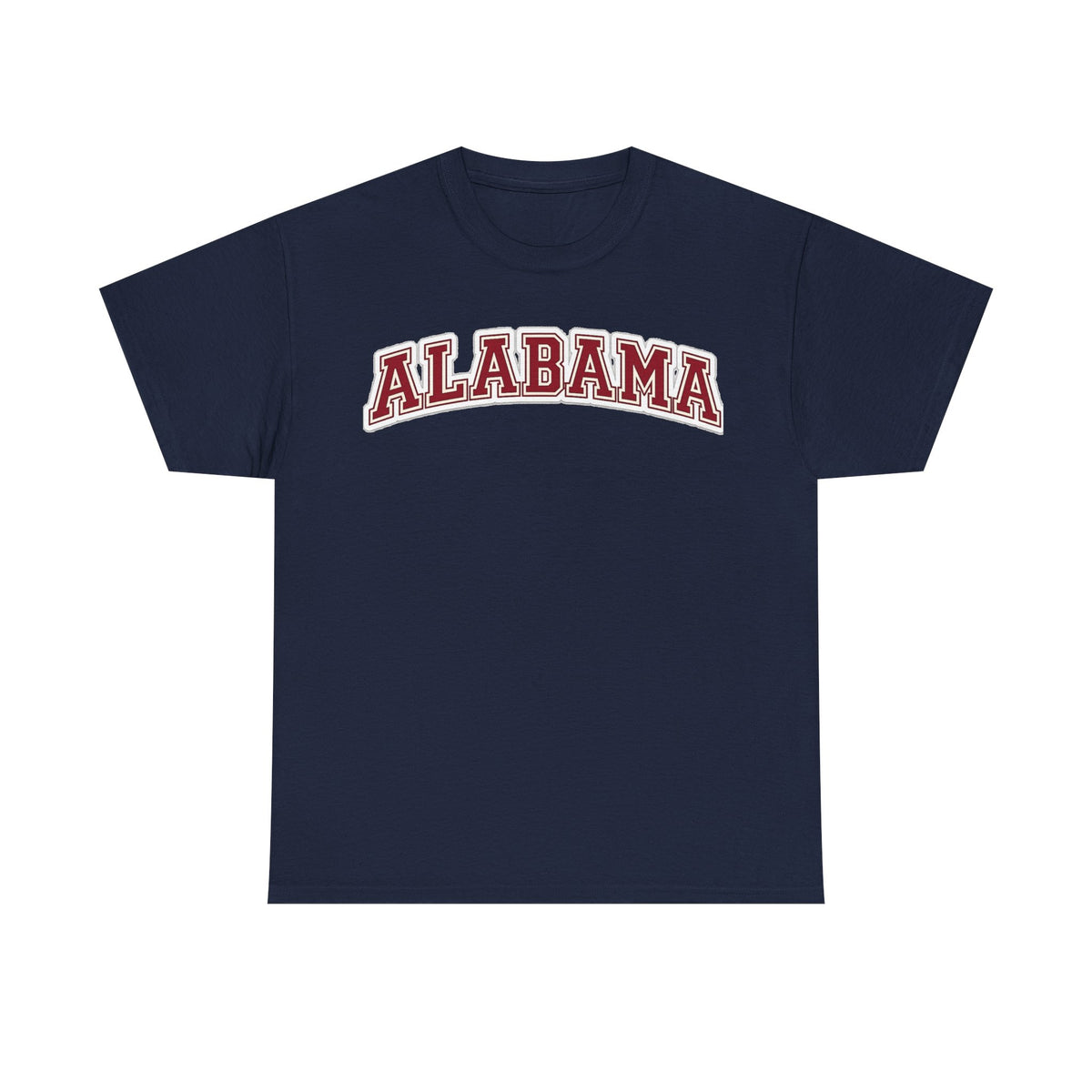 Alabama Arch Logo Tee – Crimson College Pride T‑Shirt