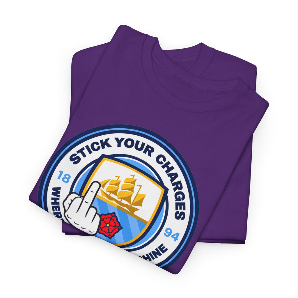 Manchester City "Stick Your Charger Where the Sun Don't Shine" Cotton t-shirt