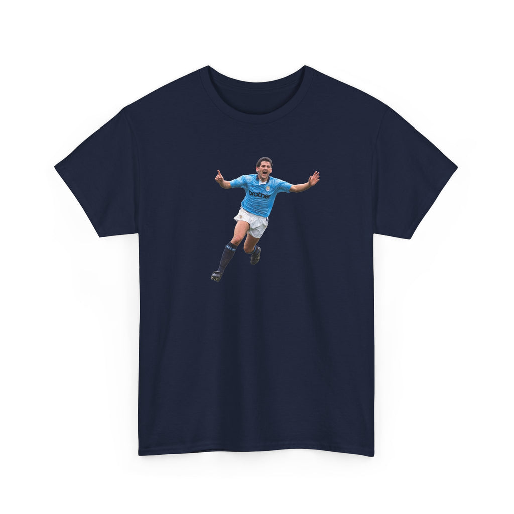 David White Manchester City Legend Cotton T-Shirt