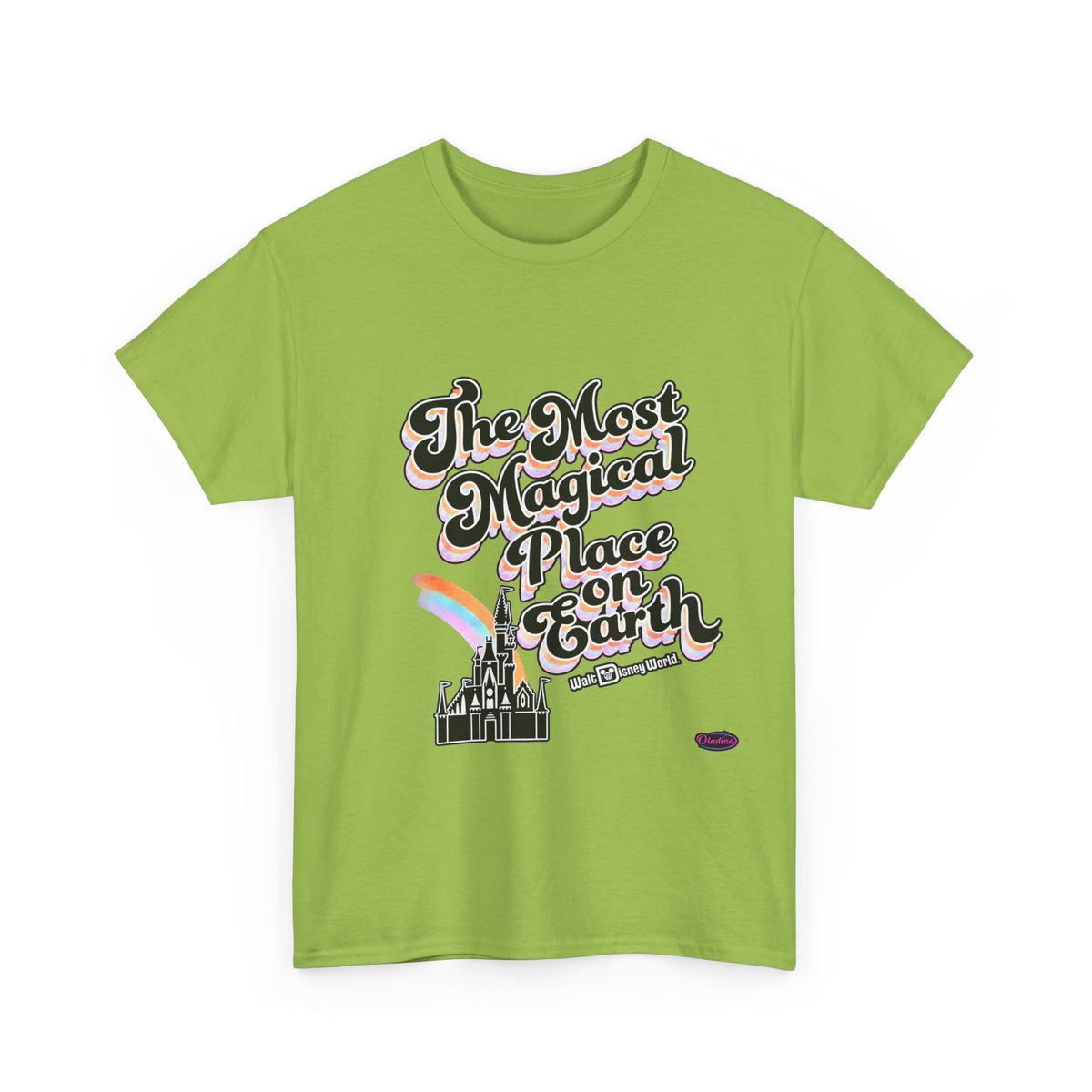 Most magical place in earth Disney inspired Unisex Heavy Cotton Tee