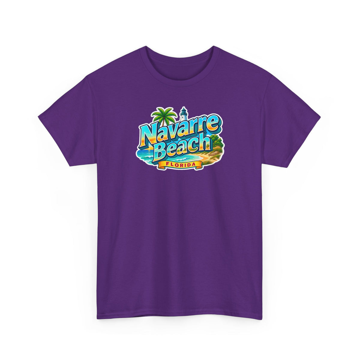 Navarre Beach Florida T-Shirt – Retro Tropical Vacation Tee