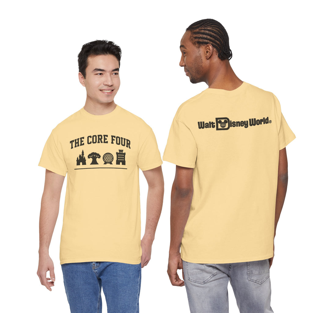 The Core Four Walt Disney World Unisex Heavy Cotton Tee