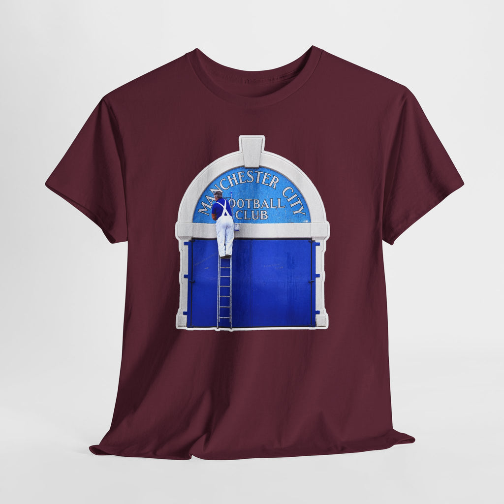 Manchester City Maine Road Inspired Cotton T-Shirt