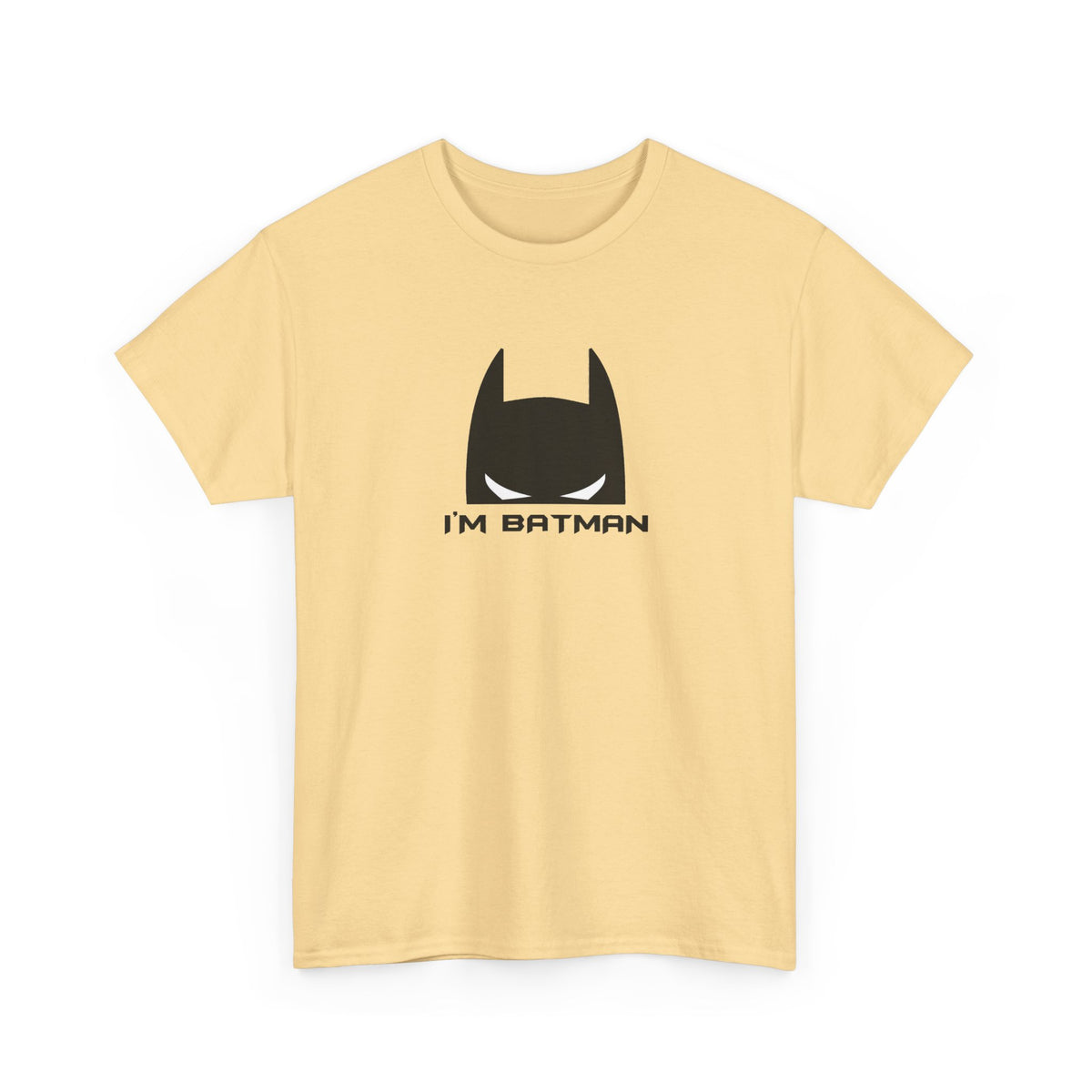 I'm Batman Graphic Tee — Funny Superhero Mask T-Shirt