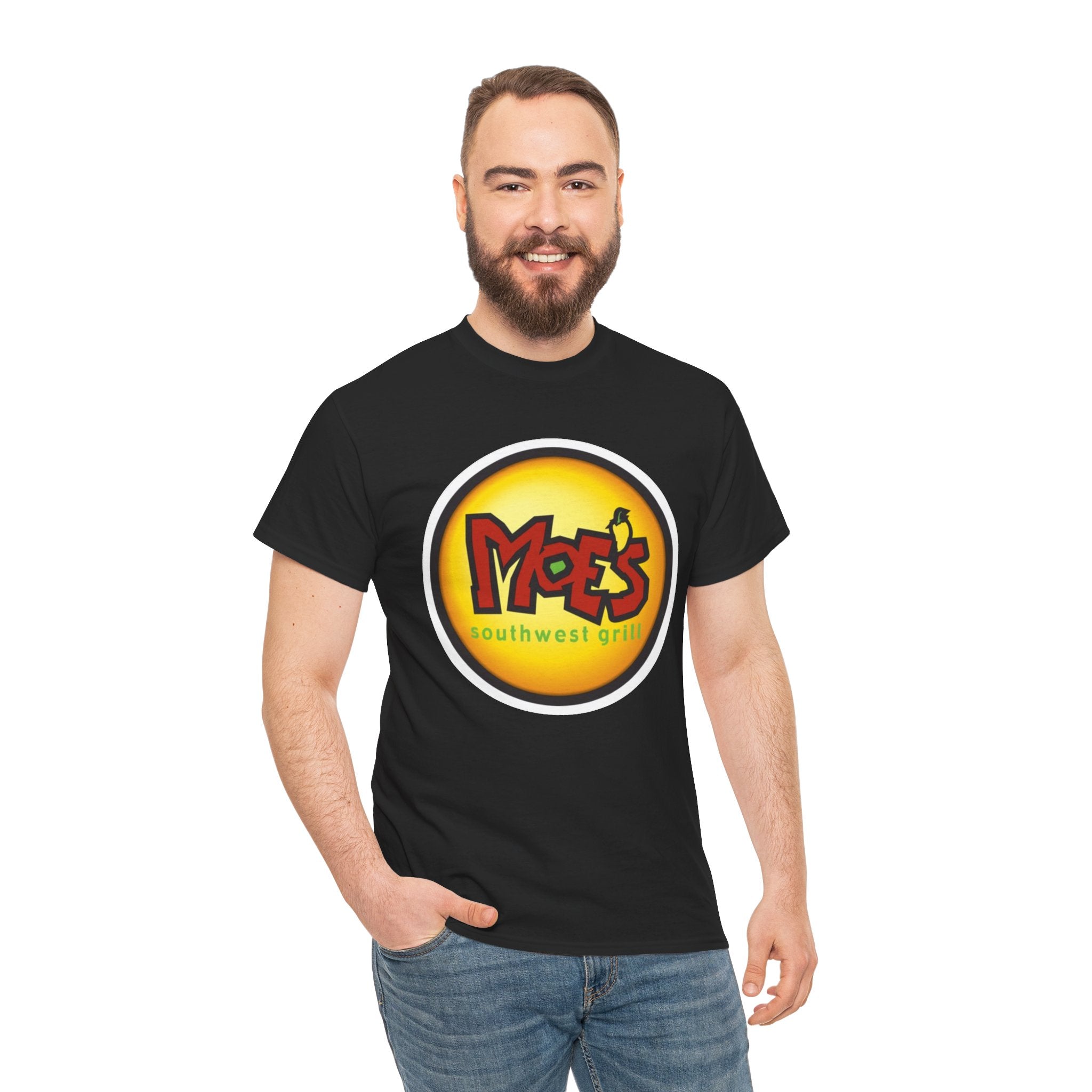 Moe's Universal Inspired T-Shirt — "Moe's Southwest Grill" Logo Tee