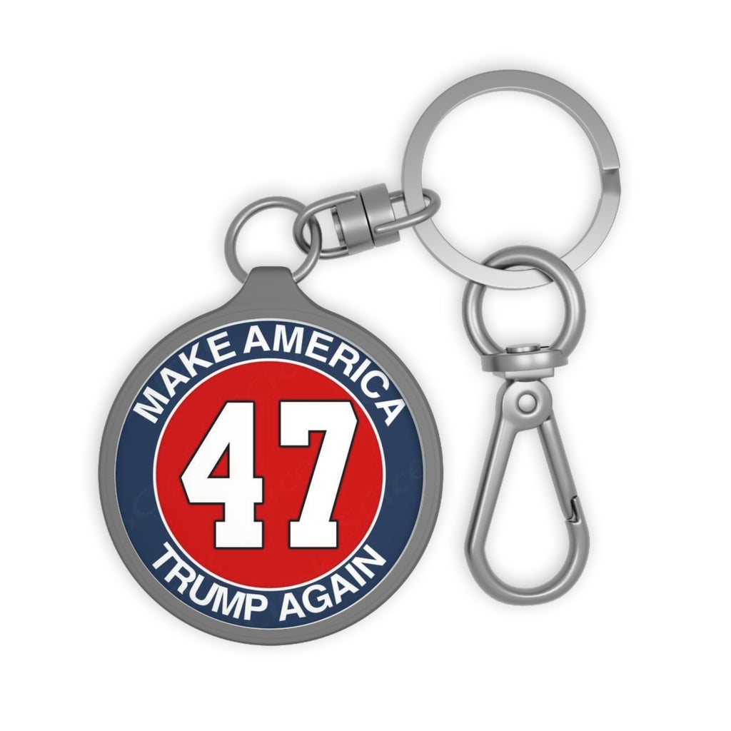 Make America 47 Trump Again Keyring