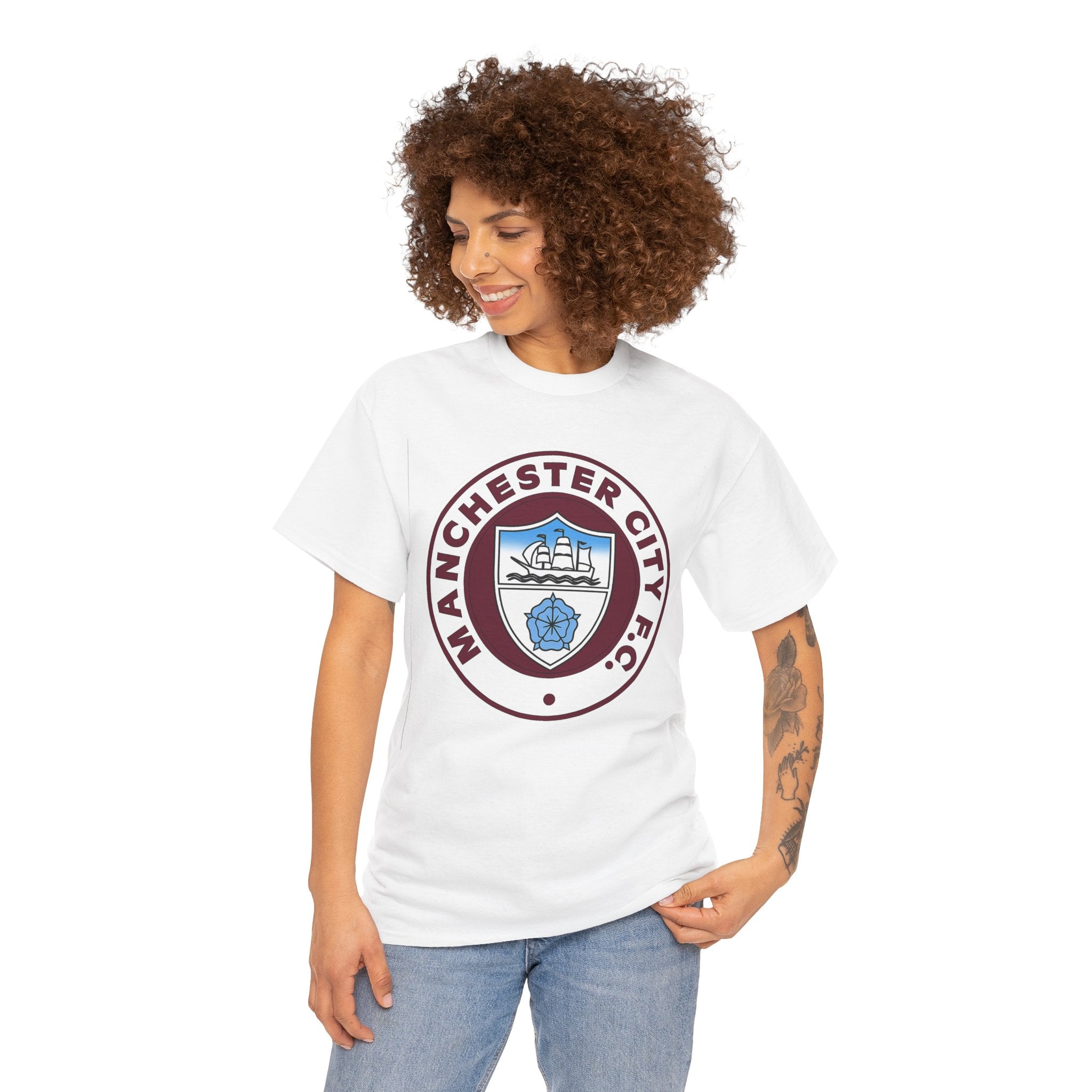 Manchester City F.C. Logo T-Shirt — Football Fan Tee