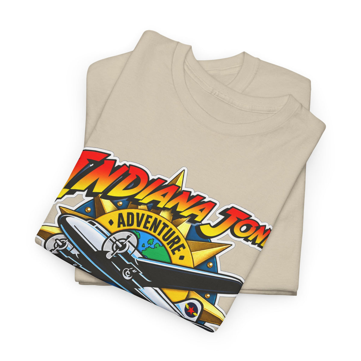 Indiana Jones Adventure Outpost Cotton T-Shirt / Tee